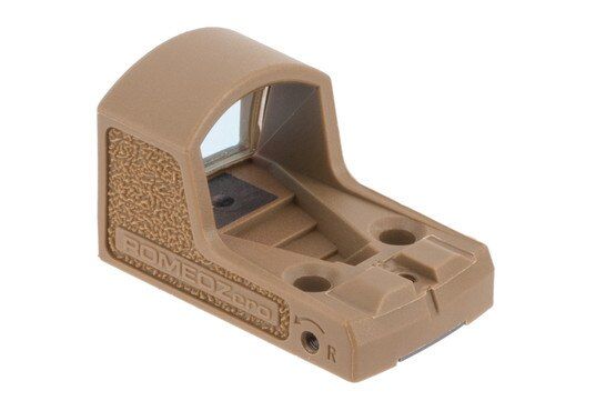 SIG Romeo Zero red dot reflex sight features integrated rear sights